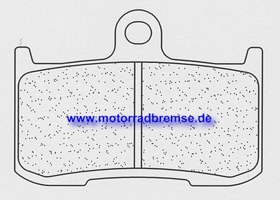 Bremsbelag vorn Carbone Lorraine SBK5